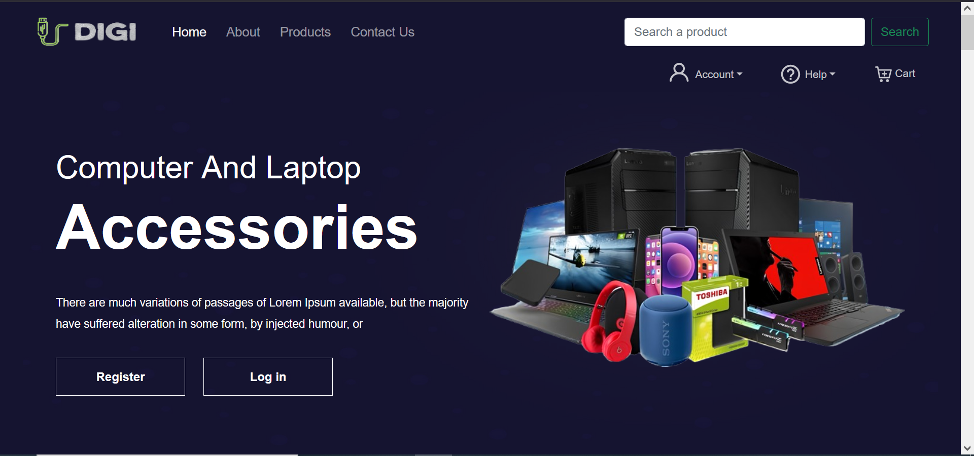 Digi Store (Ecommerce)