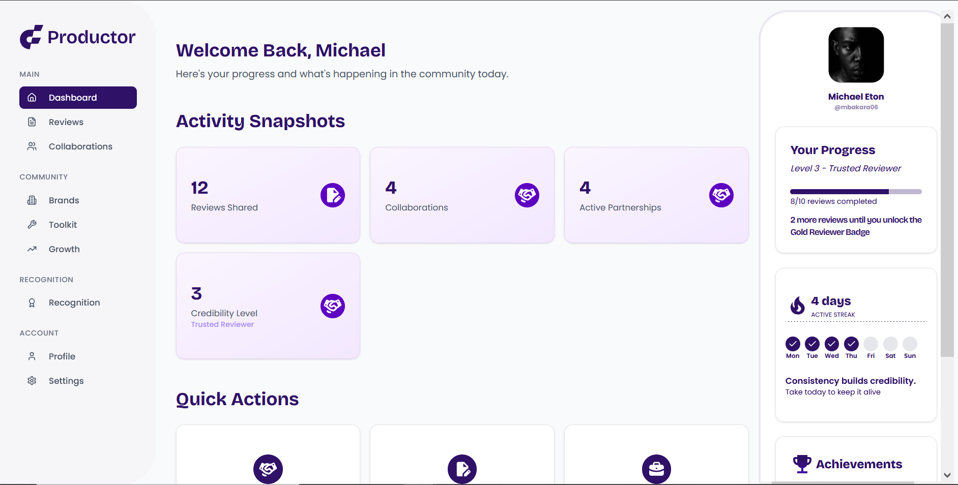 A Product Reviewer App